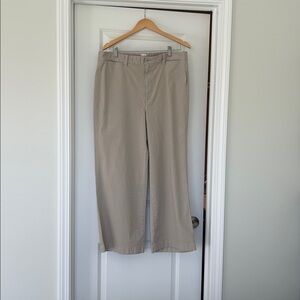 GAP Khaki High Rise Stride ankle pants